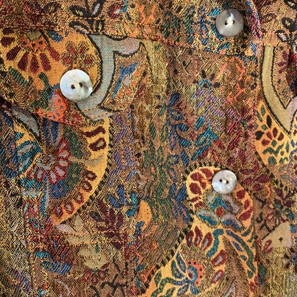 Vintage Stonebridge Tapestry Boho Jacket - Picture 5 of 14